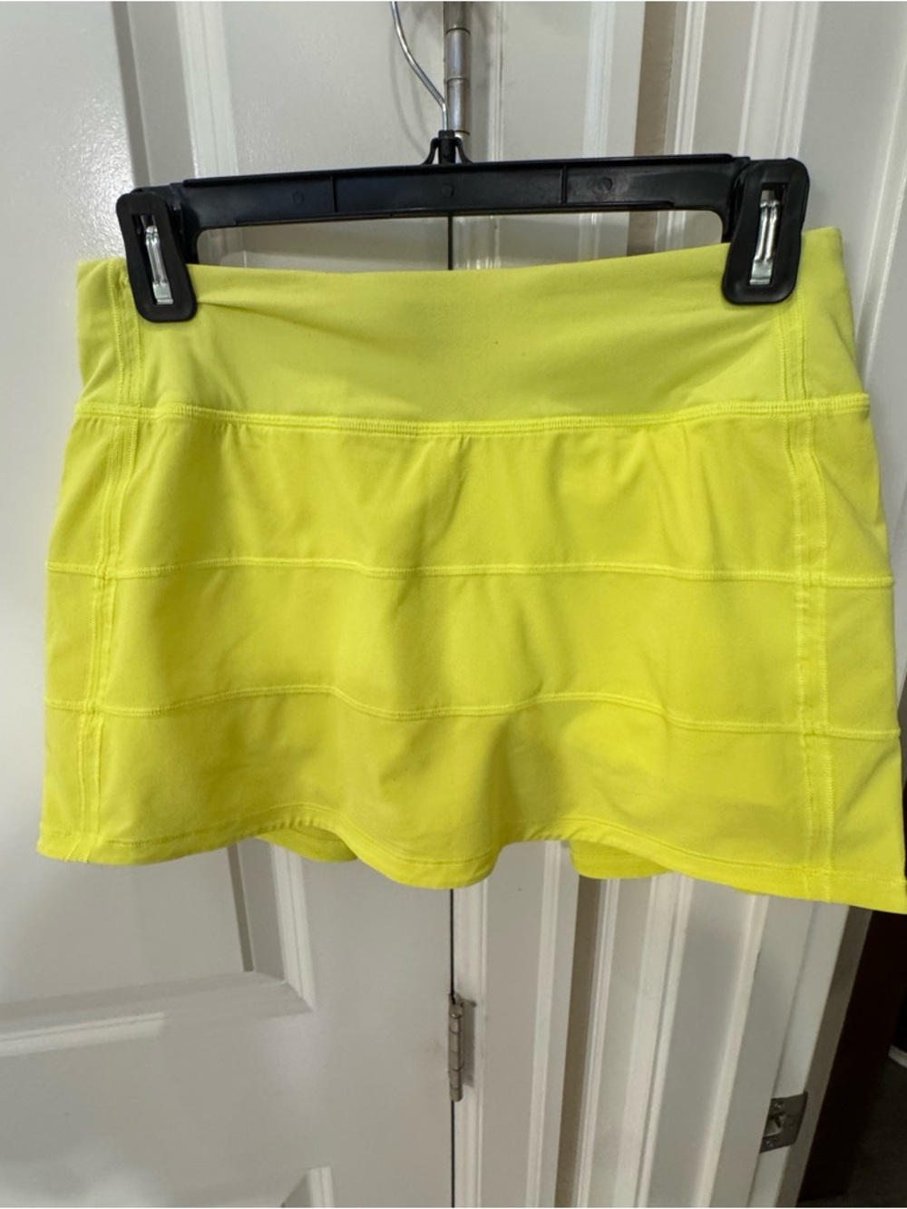 lululemon athletica Neon Lime Mini Skirt